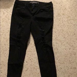 AE jegging crops jeans